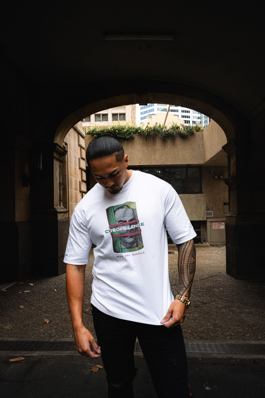STAY ONE HUNDRED TEE