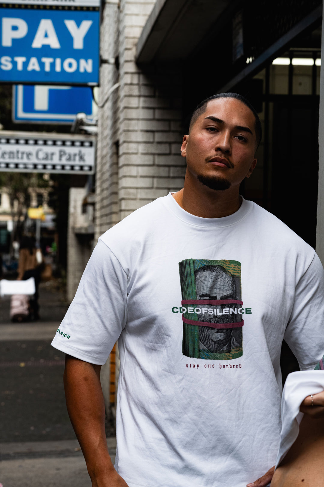 STAY ONE HUNDRED TEE